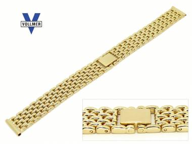Uhrenarmband 16mm goldplattiert poliert von Vollmer - Bild vergr��ern 