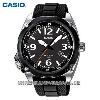 Herrenuhr MTF-E001-1AVEF Ziffernblatt schwarz Kunststoffband von Casio (*CA*HU*) - Produktbild 
