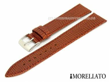 Uhrarmband XL -Livorno Cucito- 16mm goldbraun echt Eidechse von MORELLATO (Schlie�enansto� 14 mm) - Bild vergr��ern 