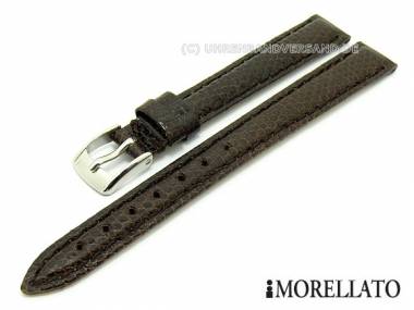 Uhrarmband -Violino Lucertola- 10mm dunkelbraun echt Eidechse von MORELLATO (Schlie�enansto� 10 mm) - Bild vergr��ern 