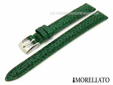 Uhrarmband -Violino Lucertola- 10mm dunkelgr�n echt Eidechse von MORELLATO (Schlie�enansto� 10 mm) - Bild vergr��ern 