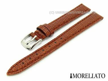 Uhrarmband -Violino Lucertola- 12mm goldbraun echt Eidechse von MORELLATO (Schlie�enansto� 10 mm) - Bild vergr��ern 