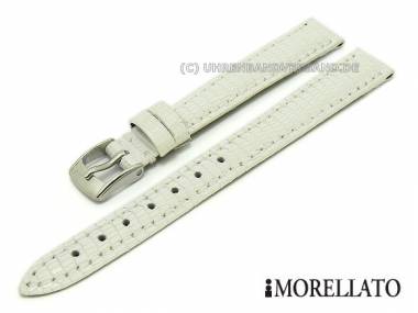 Uhrarmband -Violino Lucertola- 10mm wei� echt Eidechse von MORELLATO (Schlie�enansto� 10 mm) - Bild vergr��ern 