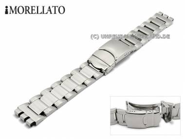 Uhrenarmband Edelstahl 17mm mit Sicherheitsfaltschlie�e passend f�r Swatch von MORELLATO - Bild vergr��ern 