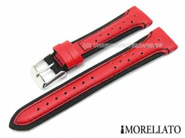 Uhrenarmband 24mm rot -Scherma- Lorica wasserfest von MORELLATO (Schlie�enansto� 22 mm) - Bild vergr��ern 