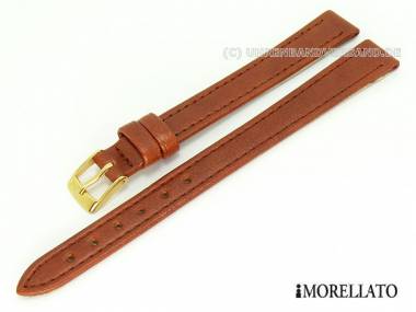 Uhrenarmband 14mm hellbraun -Mexico XL- glatt flach abgen�ht von MORELLATO (Schlie�enansto� 12 mm) - Bild vergr��ern 