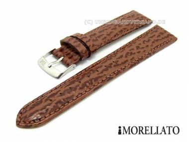 Uhrarmband 16mm braun -Touring Squalo Calf- Hai-Pr�gung abgen�ht von MORELLATO - Bild vergr��ern 