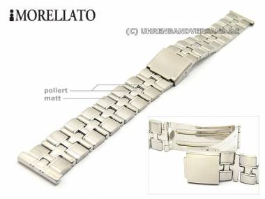Uhrarmband 16mm Edelstahl teilweise poliert klassisch-elegant von MORELLATO - Bild vergr��ern 