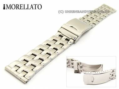 Uhrarmband 20mm Edelstahl sportlich-extravagant massiv poliert von MORELLATO - Bild vergr��ern 