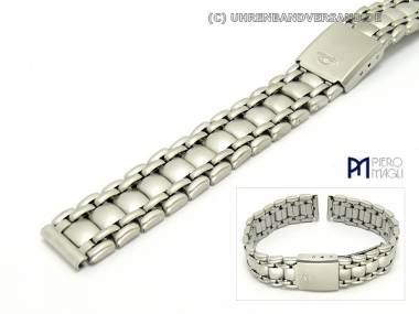 Uhrenband Edelstahl 12-16mm Wechselansto� Massiv-Optik matte Oberfl�che von Piero Magli - Bild vergr��ern 