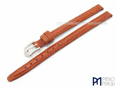 Uhrenband -Bisonte XL- 08mm goldbraun Bisonnarbung von Piero Magli (Schlie�enansto� 8 mm) - Bild vergr��ern 