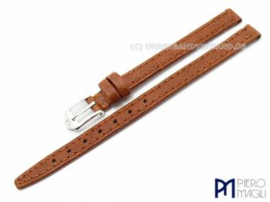 Uhrenband -Bisonte XL- 08mm hellbraun Bisonnarbung von Piero Magli (Schlie�enansto� 8 mm) - Bild vergr��ern 
