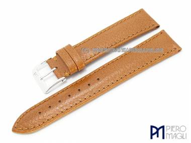 Uhrenband -Femina- 24mm hellbraun genarbt robust von Piero Magli (Schlie�enansto� 22 mm) - Bild vergr��ern 