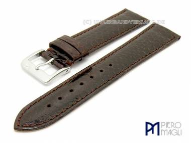 Uhrenband -Water Snake- 16mm dunkelbraun echt Wasserschlange von Piero Magli (Schlie�enansto� 14 mm) - Bild vergr��ern 