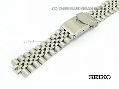 Ersatzband SEIKO 22mm Edelstahl teilmassiv Rundansto� Faltschlie�e f�r SMY001, SMY003 - Bild vergr��ern 