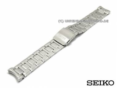 Ersatz-Uhrenarmband SEIKO 21mm Edelstahl teilmassiv Rundansto� f�r SRL019, SRL023 etc. - Bild vergr��ern 