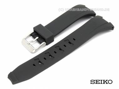 Ersatzband SEIKO 25mm Silikon schwarz f�r SNA459P9 - Bild vergr��ern 