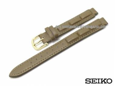 Ersatz-Uhrenarmband SEIKO oliv Leder Spezialansto� f�r Modell SCB884 - Bild vergr��ern 