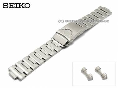 Ersatz-Uhrenarmband SEIKO 22mm Edelstahl massiv Rundansto� f�r SNZH51 etc. - Bild vergr��ern 