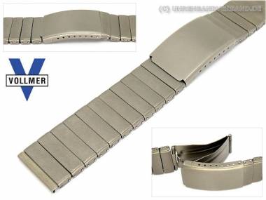 Metallarmband Titan 20mm SES Faltschlie�e von Vollmer - Bild vergr��ern 