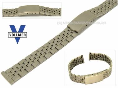 Metallarmband Titan 12mm Faltschlie�e von Vollmer - Bild vergr��ern 