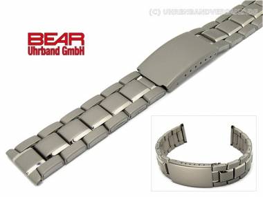Titan - Uhrband 20mm teilweise poliert sportliches Design von BEAR - Bild vergr��ern 