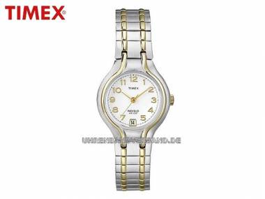Damenuhr -Sport Chic Expansion- modisch Ziffernblatt wei� von TIMEX (*TM*DU*) - Bild vergr��ern 