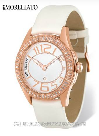 Damenuhr sportlich-elegant Edelstahl ros�gold Ziffernblatt creme von Morellato (*MT*DU*) - Produktbild 