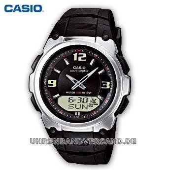 Funkuhr WVA-109HE-1BVER sportliches Design Ziffernblatt schwarz von Casio (*CA*HU*) - Produktbild 