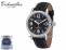 Flieger-Automatikuhr Edelstahl Lederband schwarz von Eichm�ller (*EM*HU*)