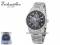 Sportlicher Chronograph Edelstahl satiniert Ziffernblatt schwarz von Eichm�ller (*EM*HU*)