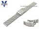 Uhrenarmband Edelstahl 18mm Milanaise mittelschweres Geflecht poliert Klappverschlu� von Vollmer