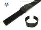 Metallarmband Edelstahl 18mm Milanaise schwarz robustes Geflecht matt Faltschlie�e von Vollmer