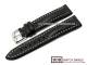 Uhrenarmband 22mm schwarz Marino Sattelleder f�r Breitling von BOB (Schlie�enansto� 20 mm)