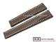 Uhrenarmband 20mm dunkelbraun Marino Sattelleder Breitling Faltschlie�e BOB (Schlie�enansto� 18 mm)
