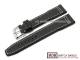 Uhrenarmband 20mm schwarz Marino Kalbleder f�r IWC von BOB (Schlie�enansto� 18 mm)