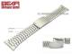 Edelstahl-Uhrband 24mm elegant teilweise poliert von BEAR