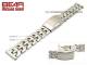 Edelstahl-Uhrband 20mm massiv sportlich teilweise poliert von BEAR