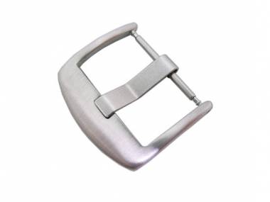 Uhrenarmband 26mm dunkelbraun f�r Panerai Dornschlie�e glatte Oberfl�che helle Kontrastnaht von BOB - Bild vergr��ern 
