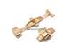 PREISTIPP: Butterfly-Faltschlie�e (HeBFS-10) 18mm Edelstahl ros�goldfarben poliert mit Dr�ckern