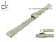 Ersatzband CALVIN KLEIN 12mm Milanaise silberfarben matt f�r K3131, K3132
