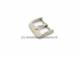 Breitdornschlie�e (CrBD-2401) 18mm Edelstahl fein geb�rstet