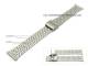 Uhrenarmband Edelstahl 18mm teilweise poliert mit Schiebeverschlu�