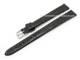 Uhrenarmband XL 14mm schwarz echtes Leder Alligator-Pr�gung (Schlie�enansto� 12 mm)