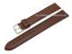 Uhrenarmband XL superlang 16mm rotbraun Leder glatt (Schlie�enansto� 14 mm)