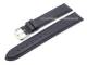 Uhrenarmband XL 18mm dunkelblau genarbte Oberfl�che (Schlie�enansto� 16 mm)