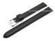 Uhrenarmband XL 14mm schwarz genarbte Oberfl�che (Schlie�enansto� 12 mm)