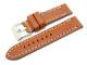 Uhrenarmband 26mm hellbraun Sattelleder handgen�ht (Schlie�enansto� 26 mm)