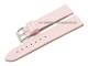 Uhrenarmband 20mm rosa Satin von CONDOR (Schlie�enansto� 18 mm)