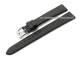Uhrenarmband 14mm schwarz Satin von CONDOR (Schlie�enansto� 12 mm)